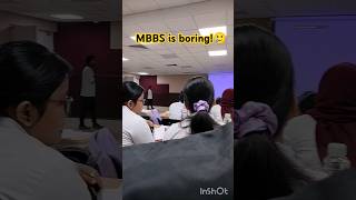 MBBS is boring!✨❤️#mbbs #mbbsdiaries #friendsouting #medicos #collegememories #neetmotivation #jgmch