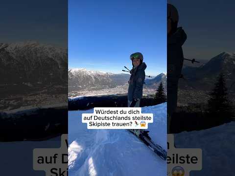 Kandahar (92%): Steilste Ski-Abfahrt in Deutschland 😱🙌⛷️