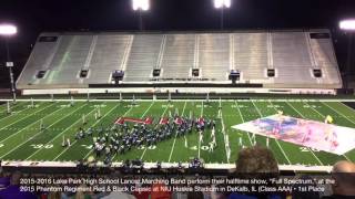 Lake Park High School Marching Lancers • 1st Place AAA