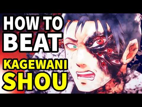 How to beat the SHADOW MONSTERS in "Kagewani: Shou"