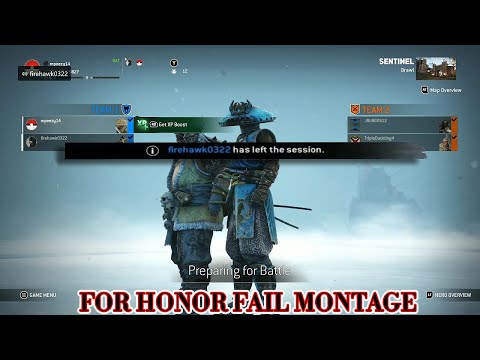 FOR HONOR FAIL AND RAGE MOMENTS