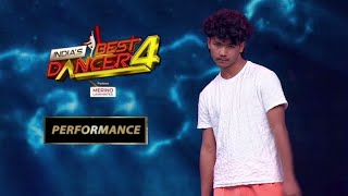 Indias Best Dancer 4 " Samarpan lama Awesome Solo Battle Dance performance " Samarpan vs Harsh