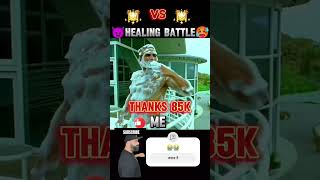 Last zone healing battle🥵 challenge 😱 #shorts #viralvideo #lastzonehealbattle