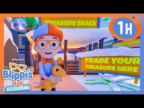 Blippi’s Gift Hunt in Roblox—Can You Spot Them All? | Blippi Plays Roblox! | Kids TV Shows