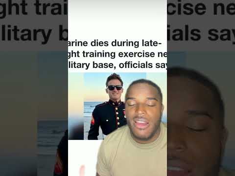 Marine dies during training exercise #shorts #shortvideo