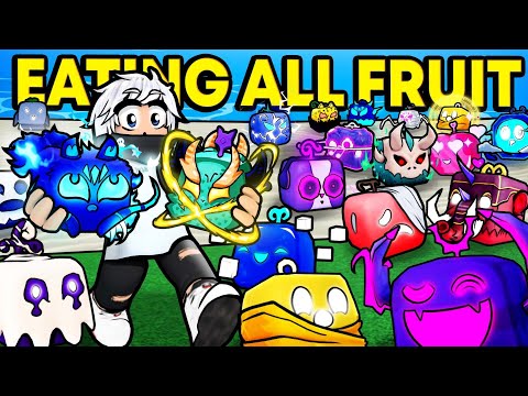 Eating EVERY DEVIL FRUIT In One Video! Blox Fruits (Roblox)