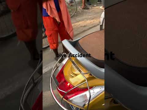 Live Accident Patahi Chowk Muzaffarpur#news#viral #trending