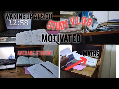 Motivated |  study vlog 12 th grader | comeback  it Time to take revenge