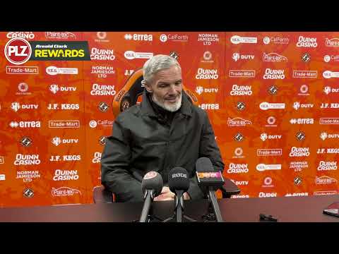 Jim Goodwin FULL Post Match reaction | Dundee United 0-1 Hearts