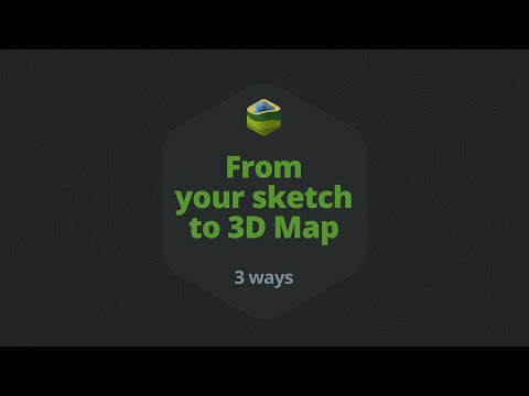 From your sketch to 3d map - 3D Map Generator 2 - Photoshop