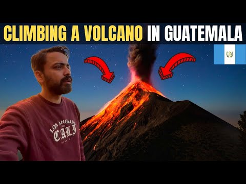 Climbing an ACTIVE Volcano in Guatemala - ACATENANGO VOLCANO! 🇬🇹