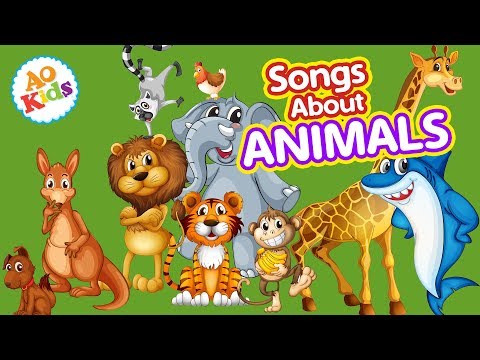 Songs About Animals! | 25+ Minutes of Songs for Kids