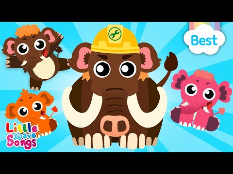 Best of 2024 ⭐️ Top Kids Songs | Hickory Dickory Docks | Little Wave Songs - Baby Coco