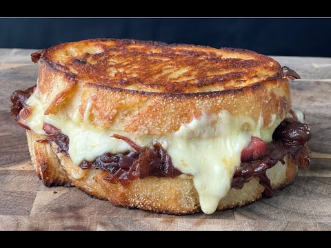 Chorizo Melt with caramelised onions and aioli | RECIPE