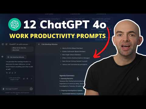 The Top 12 ChatGPT Productivity Tips for Work in 2024