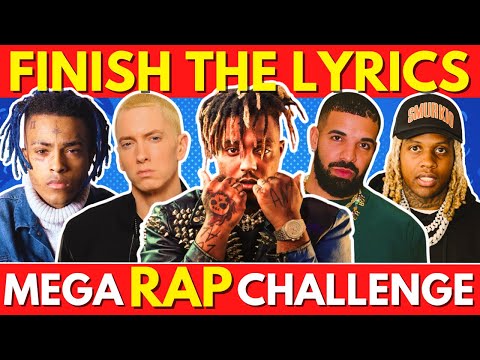 Finish The Lyrics - Most Streamed Rap Songs EVER📣MEGA CHALLENGE🎤