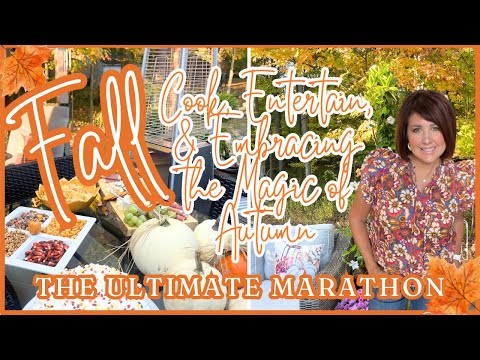 🍁Ultimate Fall Festivities: Cozy Autumn Recipes, Harvest Party & Embracing the Autumn Season!