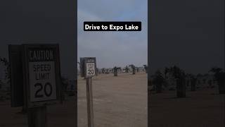 Drive to expo lake #expolake #placestovisitindubai  #expo2020 #placestovisitinuae