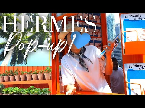 PARIS IN SINGAPORE! Le Monde d'Hermes Pop-Up Event 2022 | Vlogging with Dante