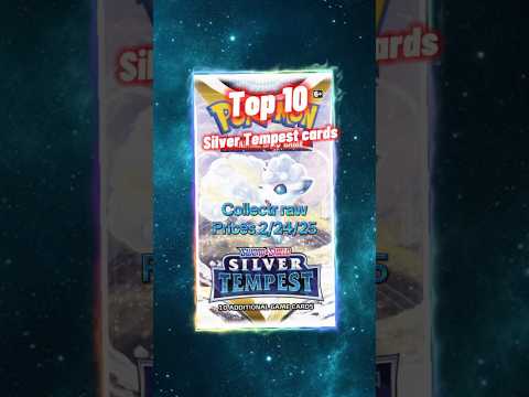 Top 10 EXPENSIVE Silver Tempest Pokemon Cards ❄️ #shorts #silvertempest #pokemoncards