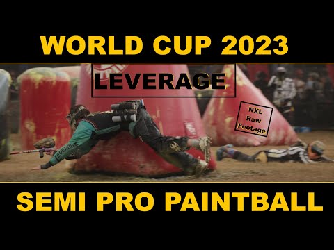 Leverage Raw Footage - World Cup 2023 - Semi-Pro Paintball