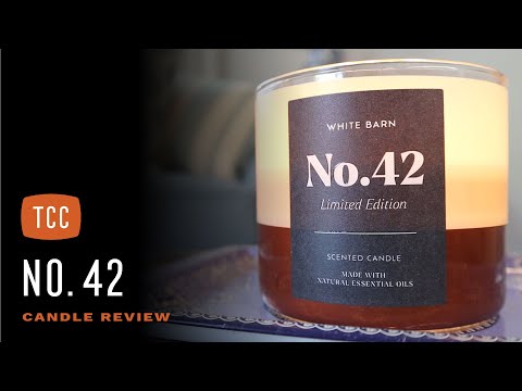 No. 42 (Cinnamon + Leather) Candle Review – Bath & Body Works