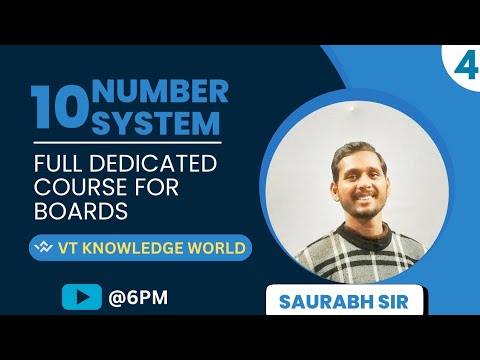 NUMBER SYSTEM Fundamental Knowledge of Numbers #class10 #bysaurabhsir #vtknowledgeworld#ssccgl #ssc