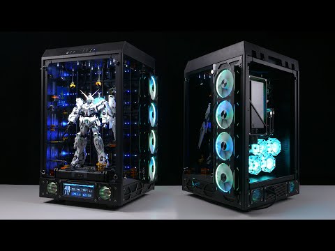 「BRO」4K Water Cooled PC Build Thermaltake Tower 900 Unicorn Gundam.独角兽高达格纳库主题#pcbuild