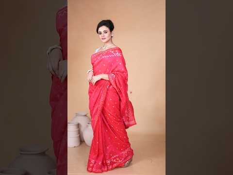 Discover the timeless beauty of Khadi sarees #Khadi #Saree #jerryapp #shorts #youtubeshorts