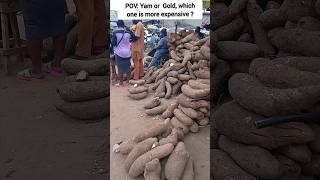 Price of Yam #YouTubeChamps #food #yam #lagosmarket