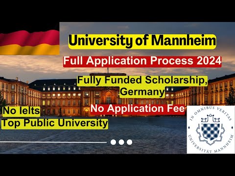 How to Apply at University of Mannheim Without Uni-Assist | Uni Mannheim Germany | Complete Guide🇩🇪