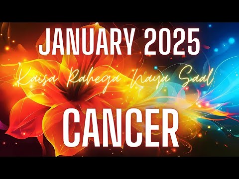 CANCER ( कर्क राशि) JANUARY PREDICTION 2025| TAROT READING IN HINDI@healingtarot111 🎁🦋🌈🎉