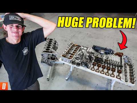 Tearing Down the M3's Blown up Engine (BMW S55)