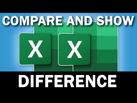 Compare Cells In Excel (AND Show The Difference)