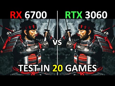 RX 6700 10GB vs RTX 3060 12GB | Test in 20 Games at 1080p | Late 2024