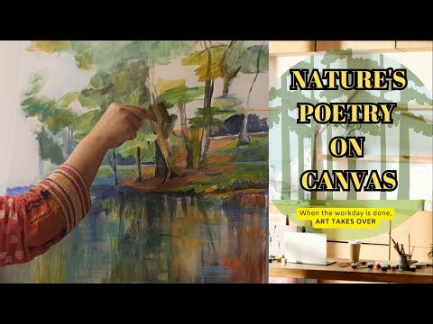 Realistic Landscape | Art Nature's Poetry on Canvas | ArtbySH