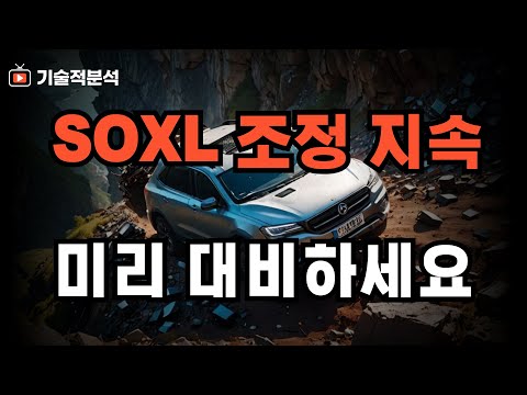 미국 주식 엔비디아 SOXX SOXL 반도체 섹터 조정 지속 ｜미리 대비해야 후회하지 않습니다