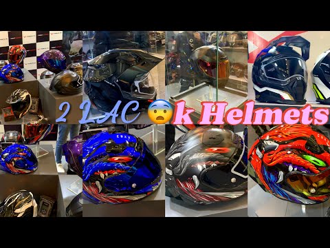 2 LAC K HELMETS | Expensive | Most Luxury HELMETS #bestmotorcyclehelmets2024#bestmotorcyclehelmet