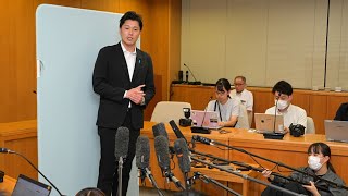 「県は告発者を守る手続きを取るべきだった」　百条委・奥谷委員長会見