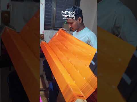 Making of Silk Paithani Saree Designs #paithani #saree #making #art #shop