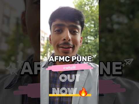 AFMC CUTOFF NEET 2024 OUT NOW 😱 VERY HIGH #neet #mbbs #afmc #afmcpune #cutoff #medico #doctor