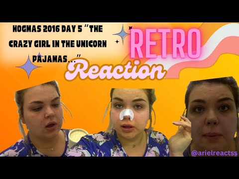 HOGMAS 2016 DAY 5 "THE CRAZY GIRL IN UNICORN PAJAMAS..."-RETRO REACTION!