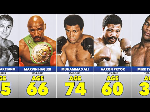 54 Famous Boxers Who Have TRAGICALLY Died...