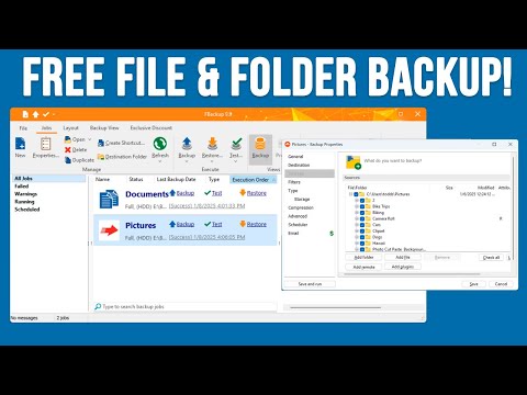 Backup & Restore Files & Folders for Free with FBackup