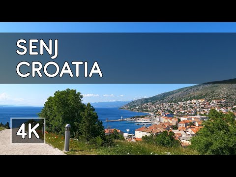 Walking Tour: Senj, Croatia - 4K UHD Virtual Travel