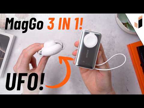 Anker MagGo 3-in-1 Charger & 10K Power Bank - Travel Essentials!