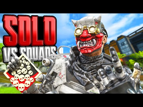 SOLO Octane 20 KILLS and 4,800 Damage Apex Legends Gameplay