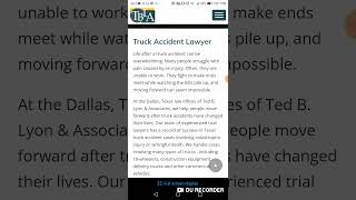 Truck accident Attorney dallas