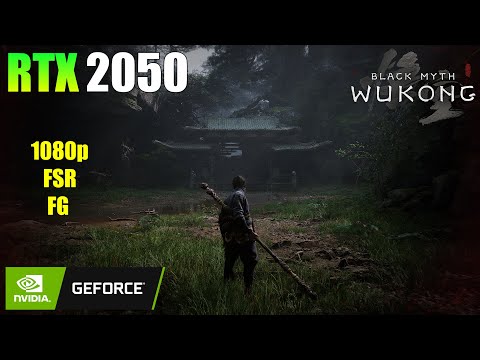 Black Myth: Wukong - RTX 2050 Laptop | 1080p, FSR, Frame Generation