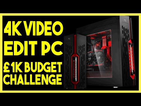 4k Video Editing Pc Build 2020 - £1K Budget CHALLENGE! Day 3 LIVE